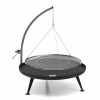 Fire-Pit avec grille en acier inoxydable