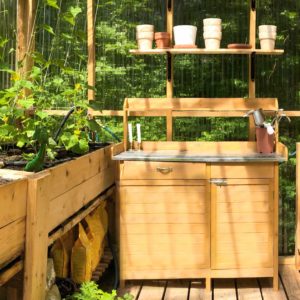 Les potagers et serres