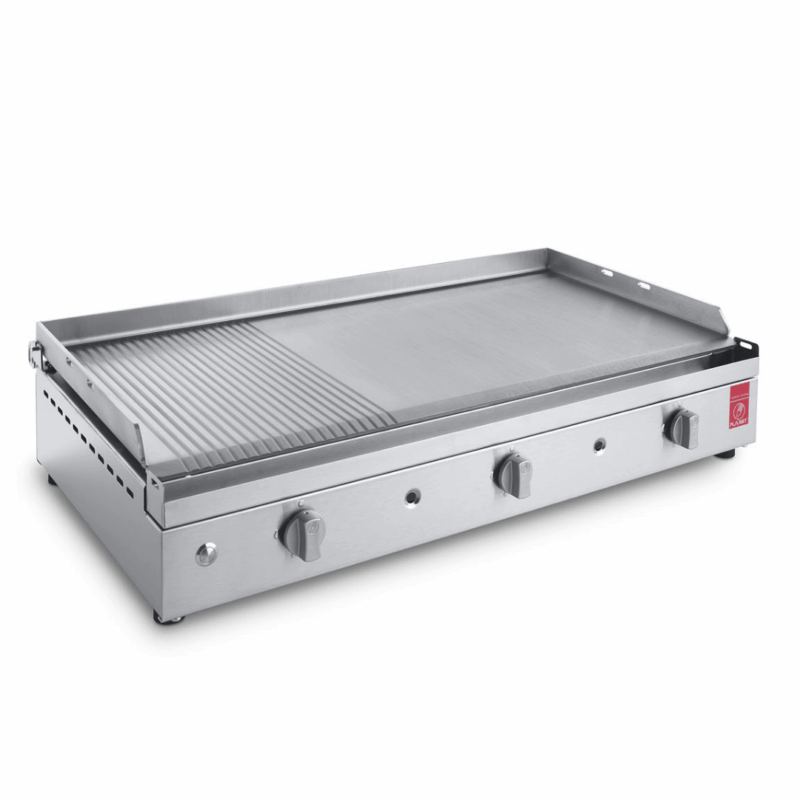 Plancha Pla.net CHEF 80 lisse-rainurée