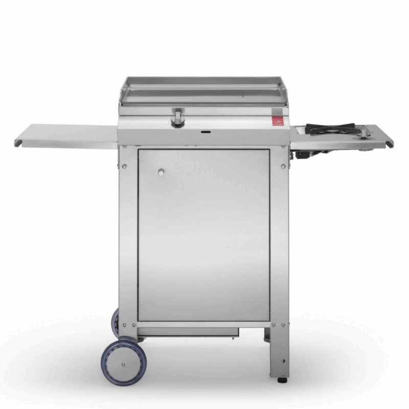 Chariot fermé pour Plancha, taille au choix