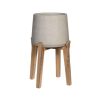 Cache-pot sur pied haut ‘Patt’ – Gris