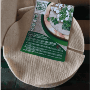 Paillage 100% laine française découpée en rond