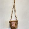 Cache-pot à suspendre en jute nature double ou simple – Image 2