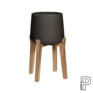 Patt M (Feet High), Black Washed