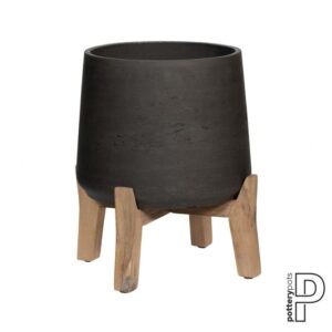 Patt M (Feet Low), Black Washed